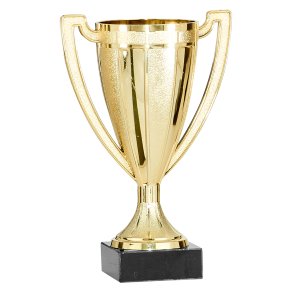 Plastpokal Guld 14 cm - Rom