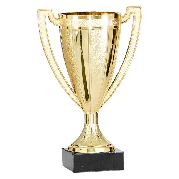 Plastpokal Guld 14 cm - Rom