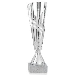 Plastpokal Guld/slv/bronze 30 cm - Milano