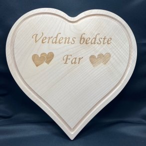 Hjertebr�t - Model 12 med valgfrit logo eller tekst