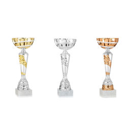 Chrom Guld/slv/bronze 31 cm - Hvidovre