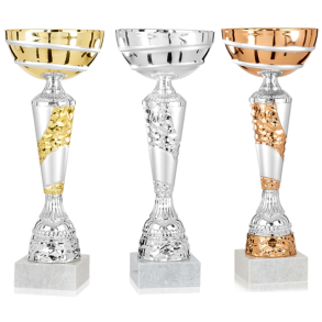 Chrom Guld/slv/bronze 31 cm - Hvidovre