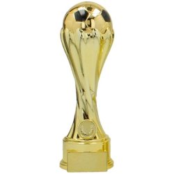 Stort Fodboldtrof� i Guld - 23 cm h�j