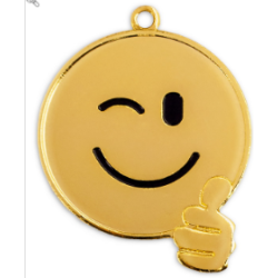 Den sjove Smily medalje til alle forml. - Tums Up