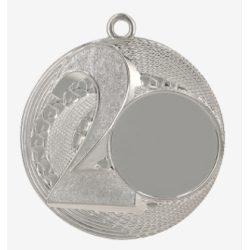 Pladsmedalje med plads til emblem eller eget logo.