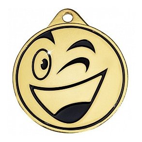 Den sjove Smily medalje til alle form�l.