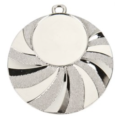 Medalje med plads til emblem eller eget logo.
