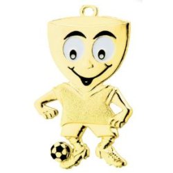 Sjov fodboldmedalje til de helt sm. - Rest 7 stk