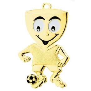 Sjov fodboldmedalje til de helt sm. - Rest 7 stk
