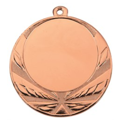 K�mpe Medalje med plads til emblem eller eget logo.