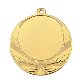 Kmpe Medalje med plads til emblem eller eget logo.