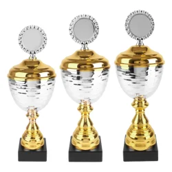 Guld/slv pokal med lg - Mallorca