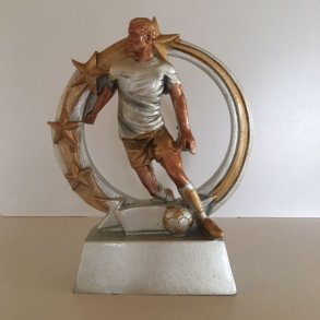 Flot fodboldstatuette DRENG - Hvidovre