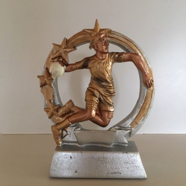 Flot hndboldstatuette - GOG