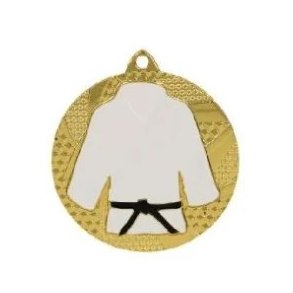 Kampsports medalje med flot dragt.