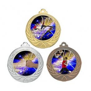 Kmpe Medalje med plads til emblem eller eget logo.