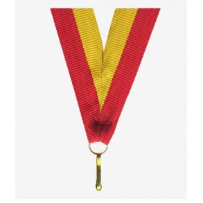 Medaljebnd - Rd / Gul